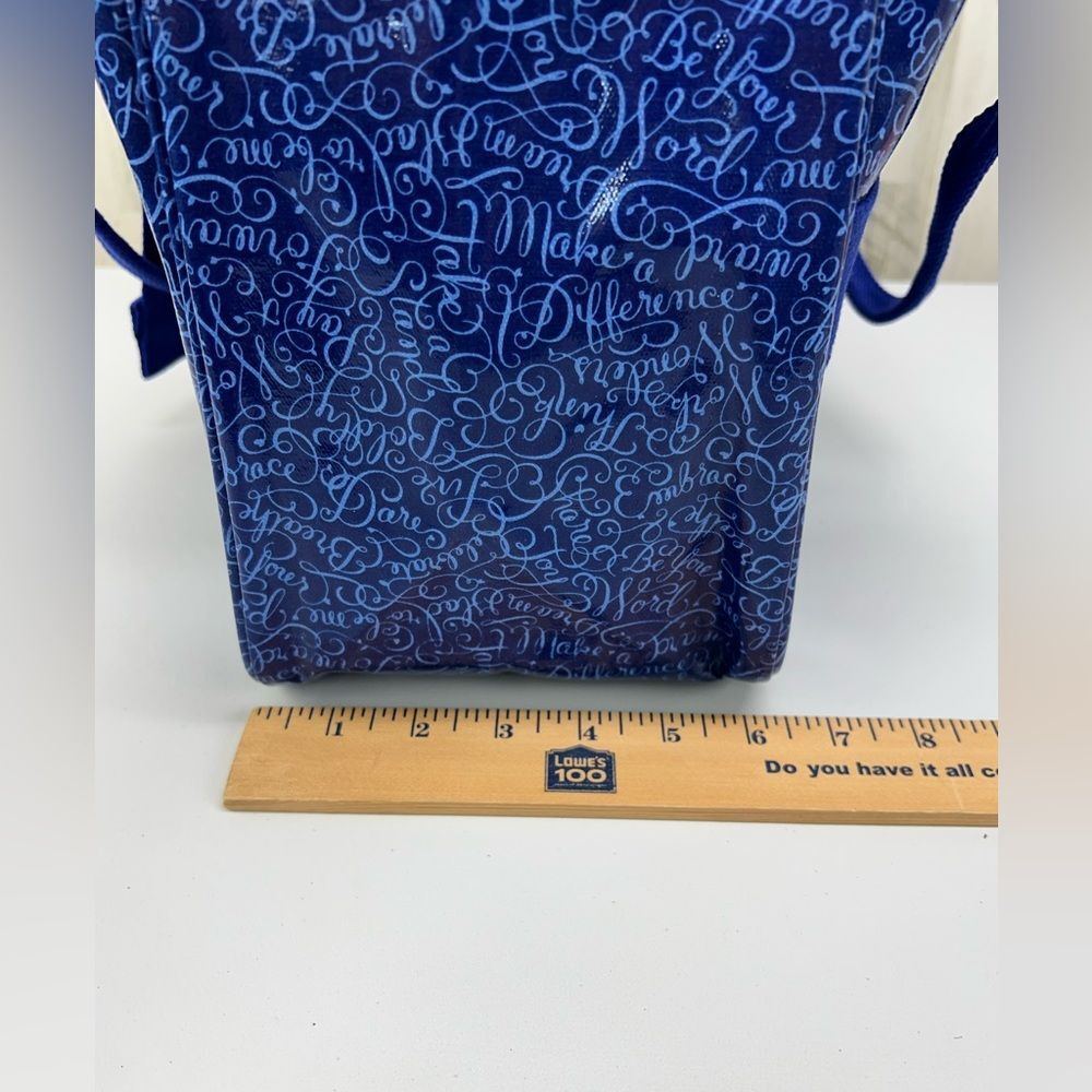 Dansko Blue Coated Large Tote Bag - Picture 9 of 9